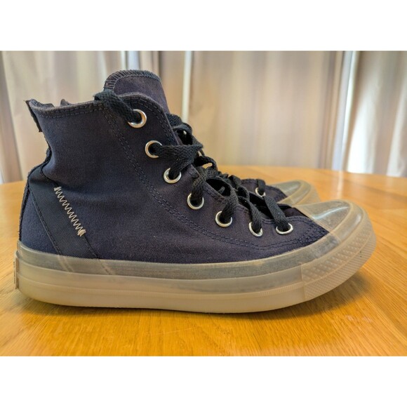 Converse Chuck Taylor CTAS CX Hi Sneaker MIDNIGHT NAVY BLUE Men Size 5 Women's 7 - Picture 2 of 7